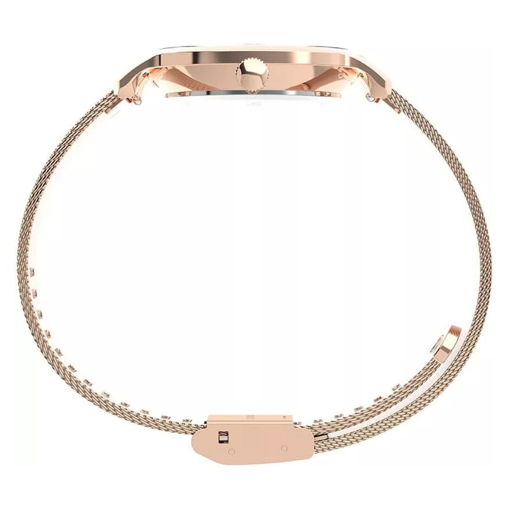 Timex TW2W46100 Stainless Steel Rose Gold PVD Mesh - zegarek damski 7