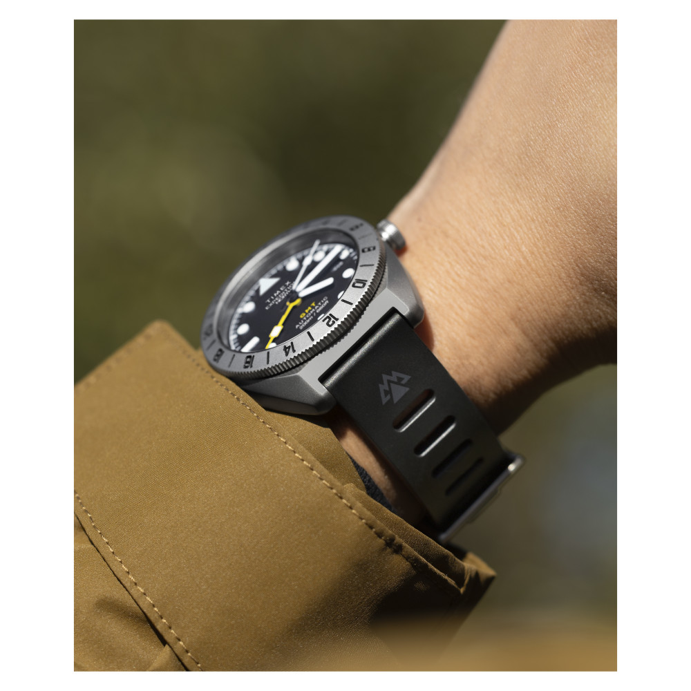 Timex TW2W53000 Expedition GMT Titanium Automatic 41mm - zegarek męski 20