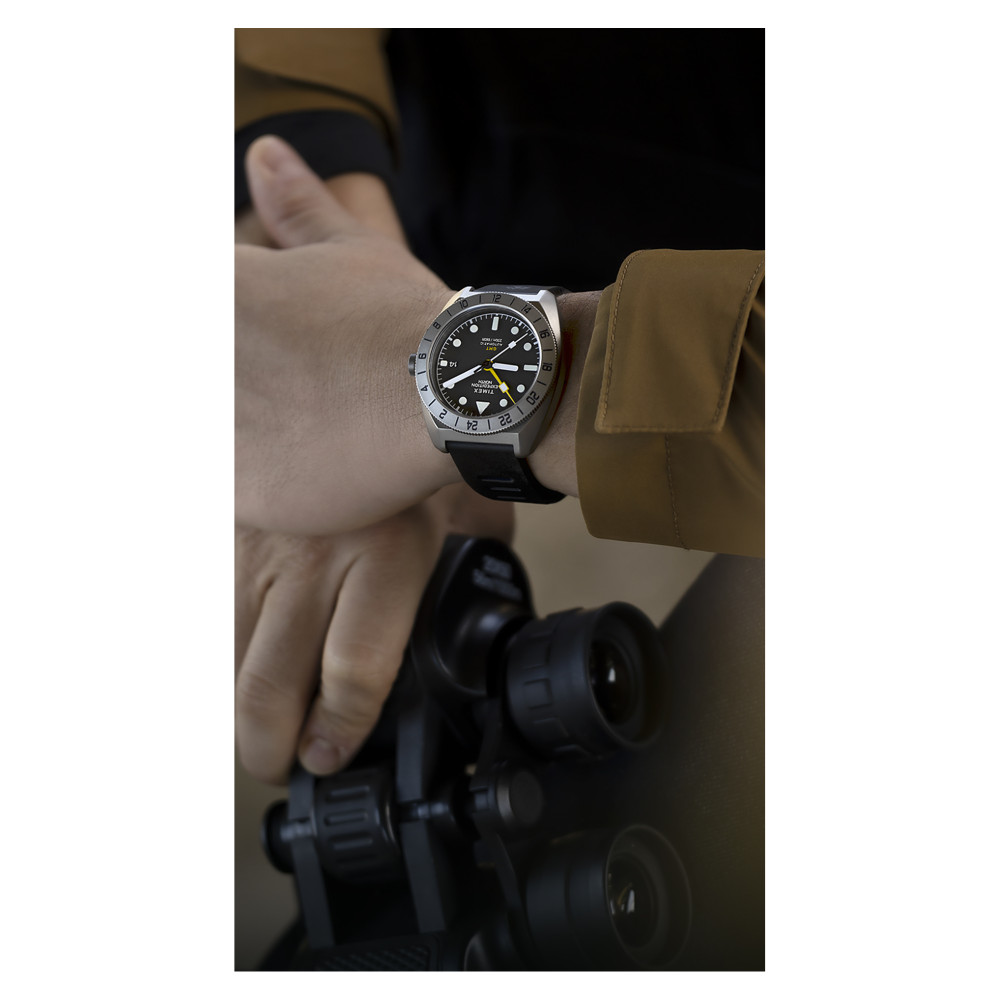 Timex TW2W53000 Expedition GMT Titanium Automatic 41mm - zegarek męski 23