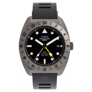 Timex TW2W53000 Expedition GMT Titanium Automatic 41mm - zegarek męski