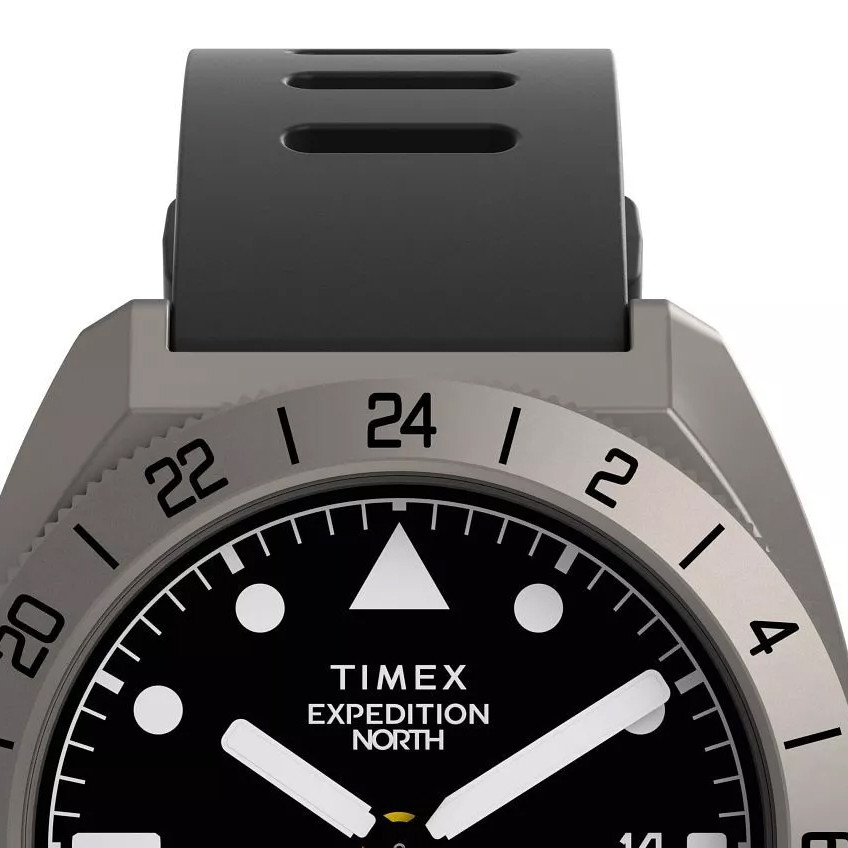 Timex TW2W53000 Expedition GMT Titanium Automatic 41mm - zegarek męski 3