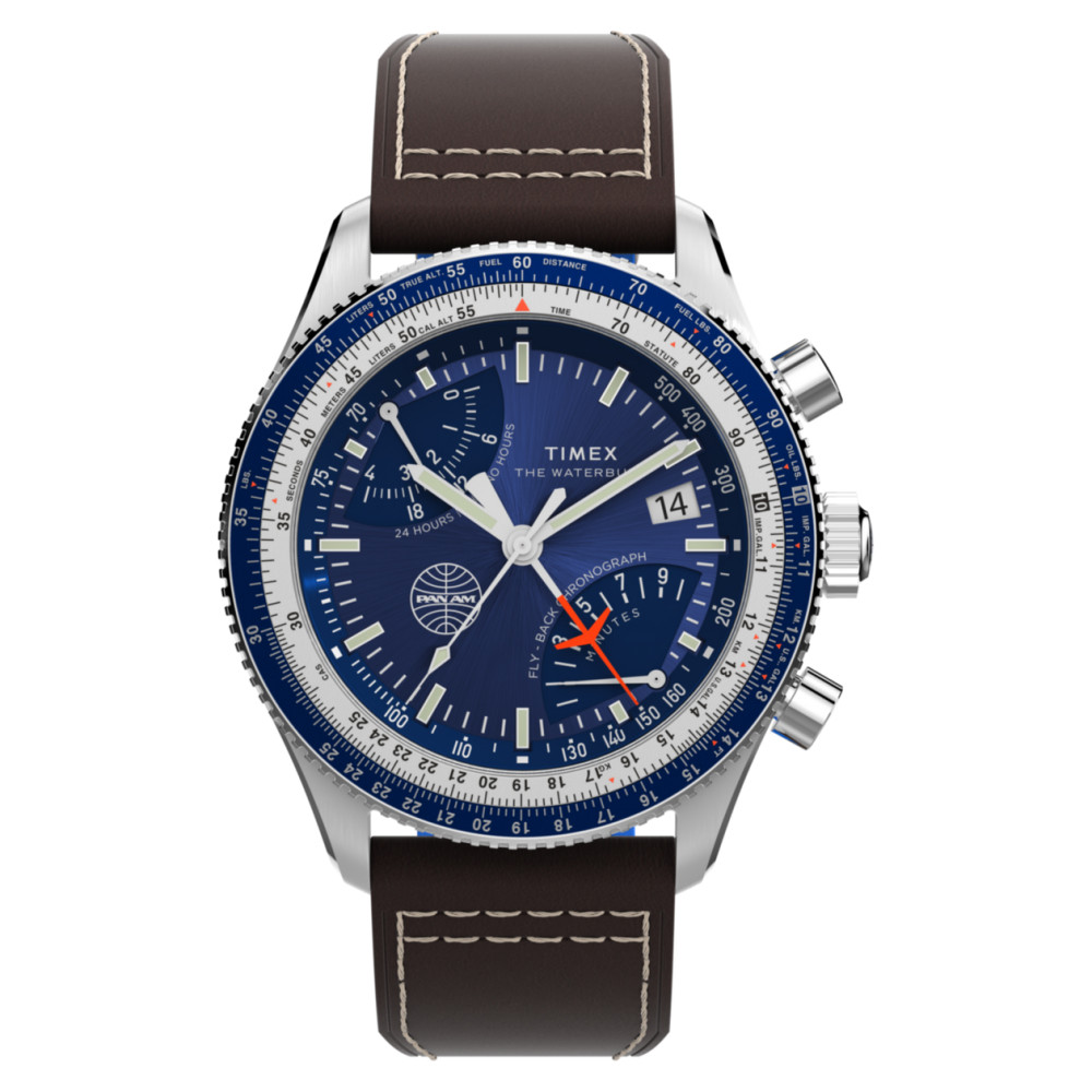 Timex TW2W97200 Fly Back Chronograph x Pan Am - zegarek męski 1