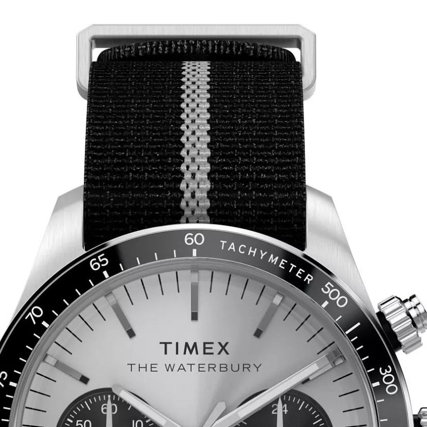 Timex TW2Y35500 Heritage Chronograph - zegarek męski 3