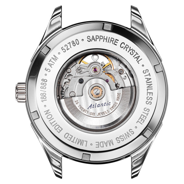 Atlantic 52780.41.81R Worldmaster Open Heart Limited Edition - zegarek męski 7