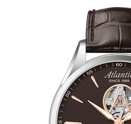Atlantic 52780.41.81R Worldmaster Open Heart Limited Edition - zegarek męski 4