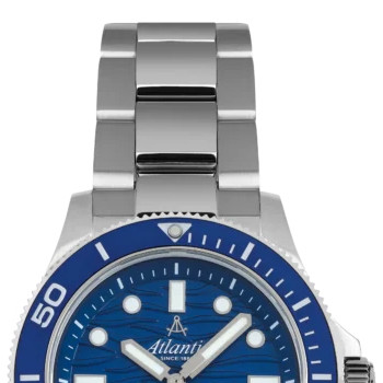 Atlantic 81376.41.59 Mariner Quartz Wave Blue - zegarek męski 3