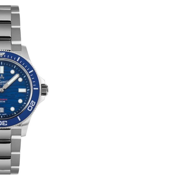 Atlantic 81376.41.59 Mariner Quartz Wave Blue - zegarek męski 6