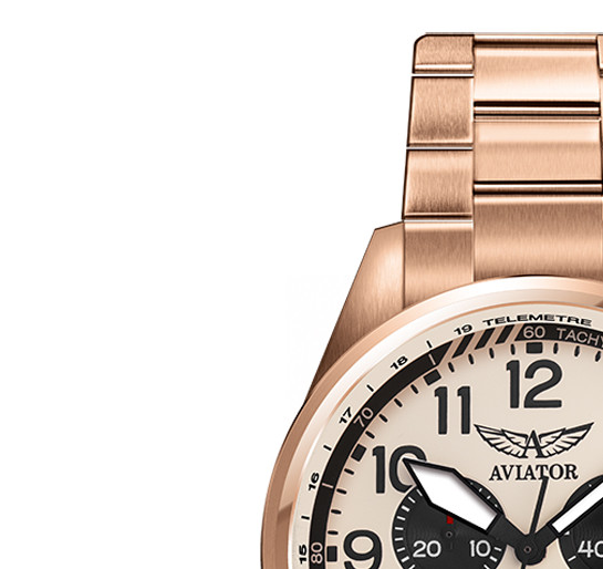 Aviator V.2.25.2.173.5 AIRACOBRA P45 CHRONO - zegarek męski 4