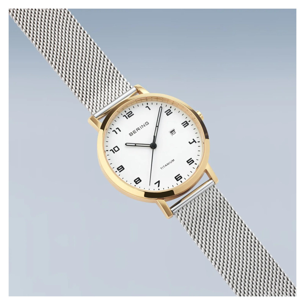 Bering 18634-010 Titanium - zegarek damski 8