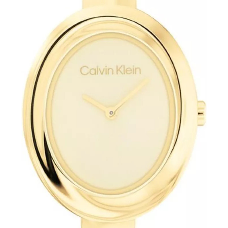 Calvin Klein 25100056 TWISTED BEZEL - zegarek damski 2