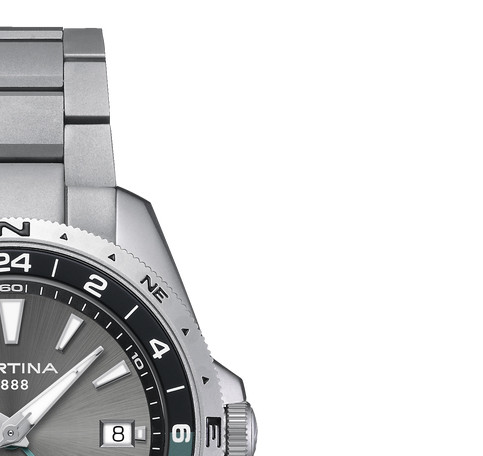 Certina C047.452.11.081.00 DS-X GMT - zegarek damski 5