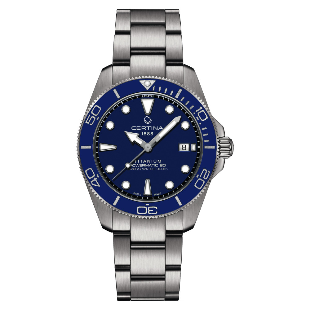 Certina C048.407.44.041.00 DS Action Diver Titanium 40.5mm - zegarek męski 1
