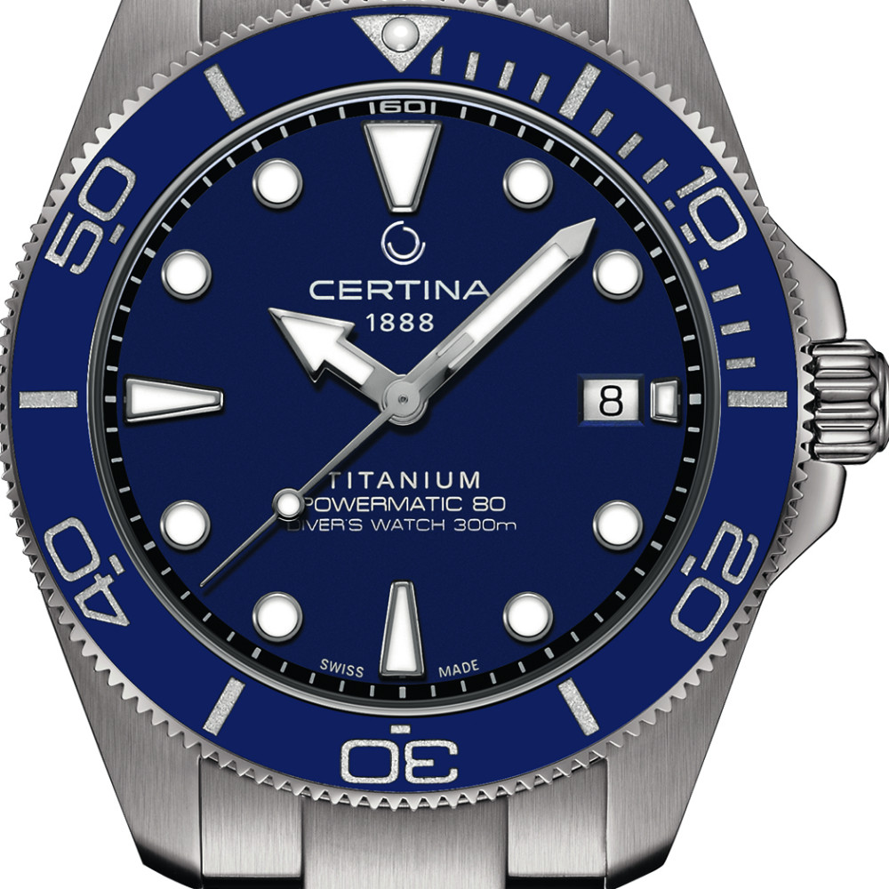 Certina C048.407.44.041.00 DS Action Diver Titanium 40.5mm - zegarek męski 2