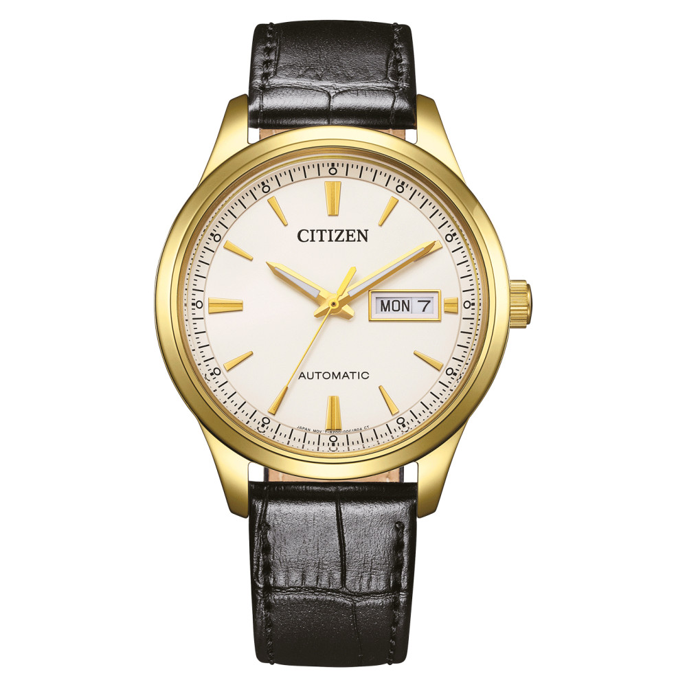 Citizen NY4059-09AC Mechanical Day Date 40mm - zegarek męski 1