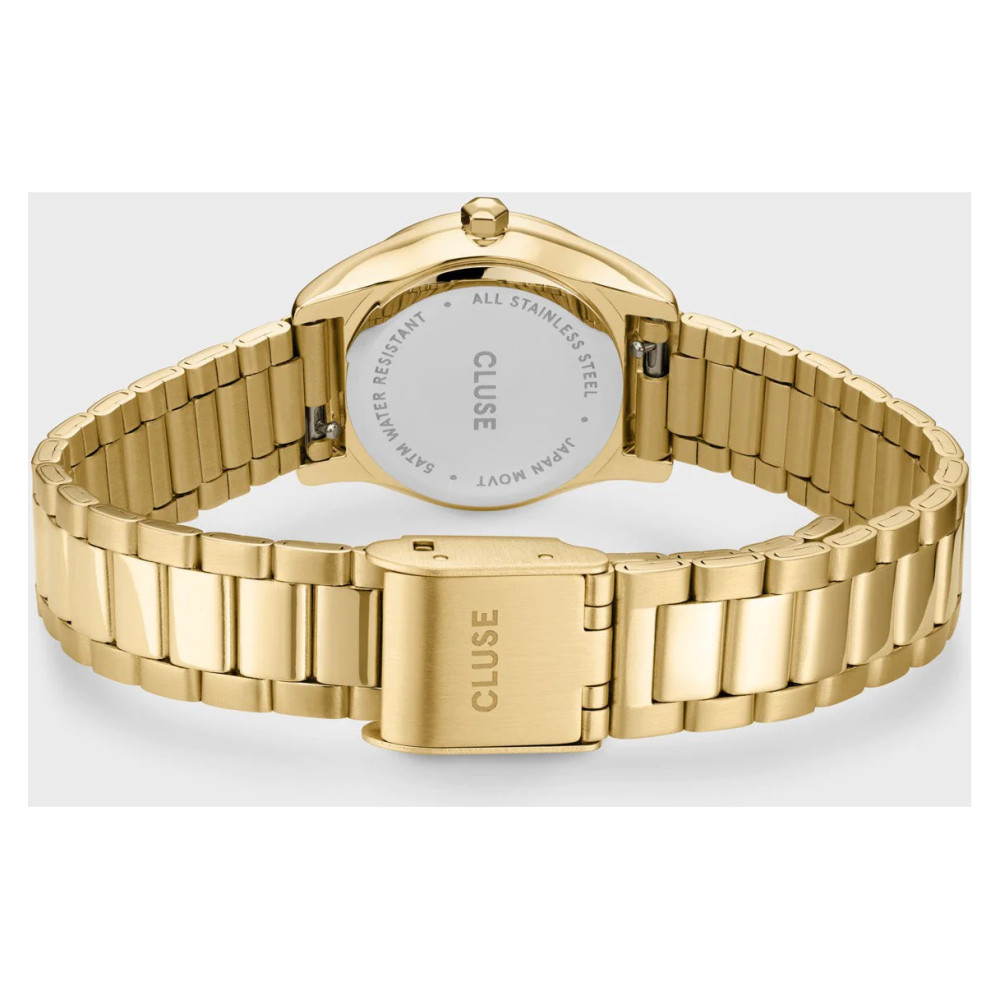 Cluse CG11701 Gift Box Féroce Mini Watch Black & Chain Bracelet Gold Colour - zegarek damski 8