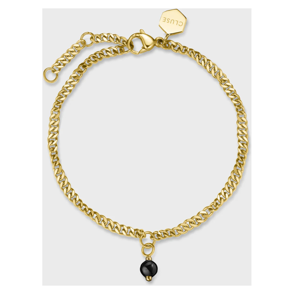 Cluse CG11701 Gift Box Féroce Mini Watch Black & Chain Bracelet Gold Colour - zegarek damski 9