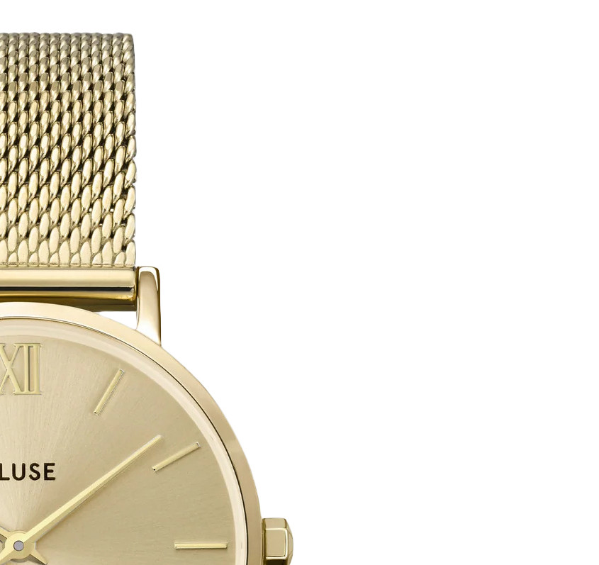 Cluse CW10208 Full Gold Colour - zegarek damski 5