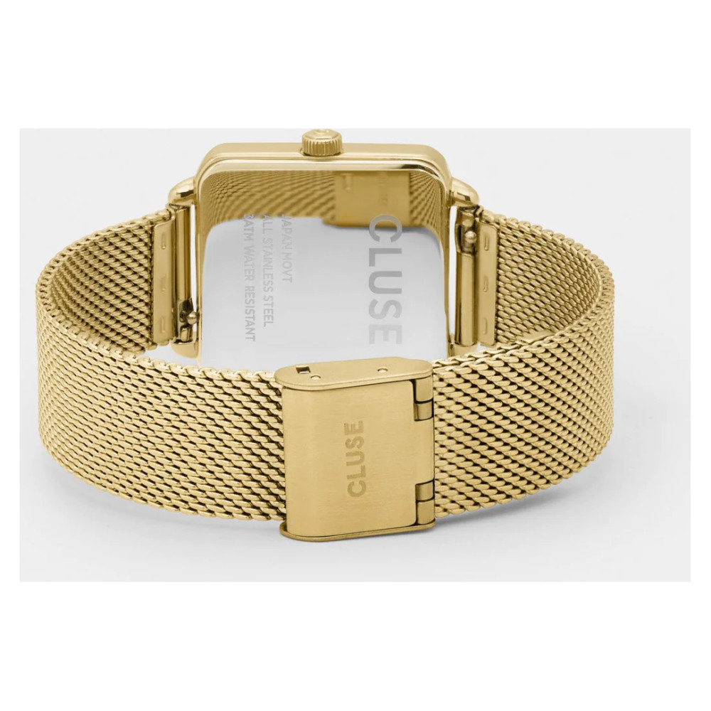 Cluse CW10310 Mesh stones Light Blue Gold Colour - zegarek damski 8