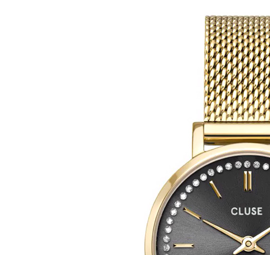 Cluse CW10501 Boho Chic Petite Gold - zegarek damski 4