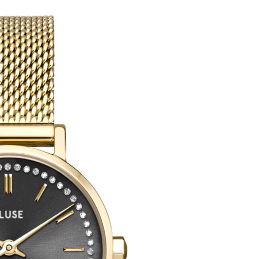 Cluse CW10501 Boho Chic Petite Gold - zegarek damski 5