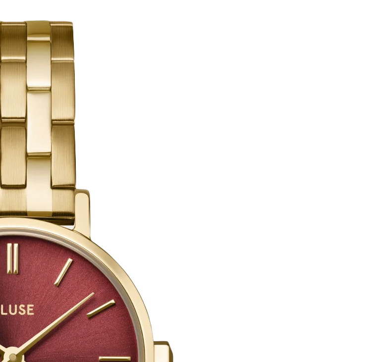 Cluse CW10505 Boho Chic Petite Gold Stainless Steel 28mm - zegarek damski 5