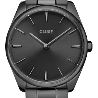 Cluse CW11214 Petite Steel Full Black - zegarek damski 2