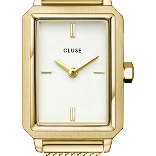 Cluse CW11508 Fluette Steel White Gold - zegarek damski 2