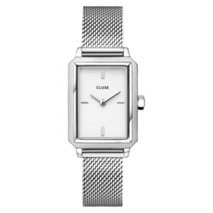 Cluse CW11509 Fluette Steel White Silver - zegarek damski