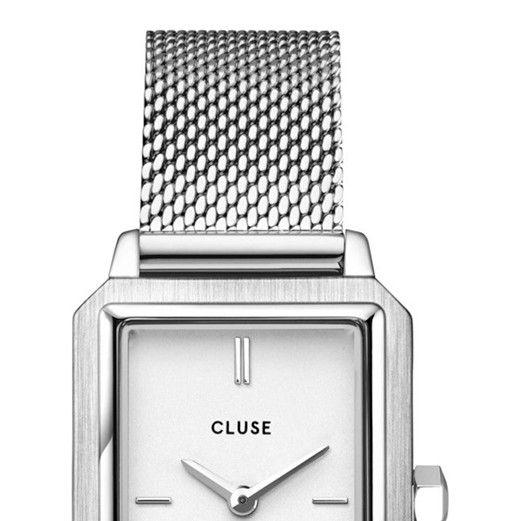 Cluse CW11509 Fluette Steel White Silver - zegarek damski 3