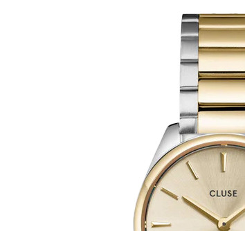 Cluse CW11701 Mini Steel Bicolour - zegarek damski 4