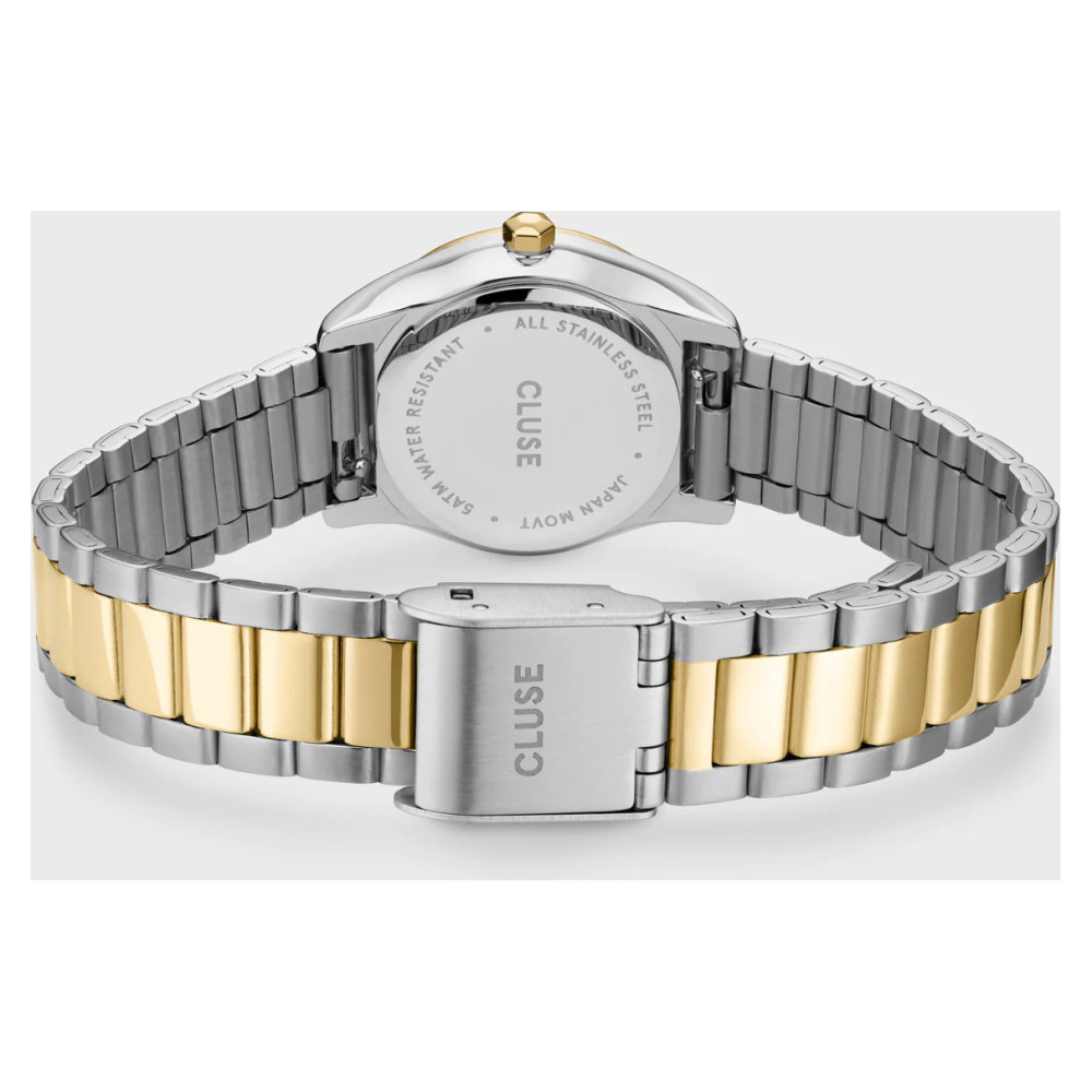 Cluse CW11708 Watch Steel Silver Bicolour - zegarek damski 8