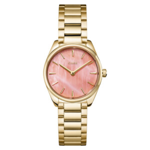 Cluse CW11709 Féroce Petite Steel Apricot/Gold - zegarek damski