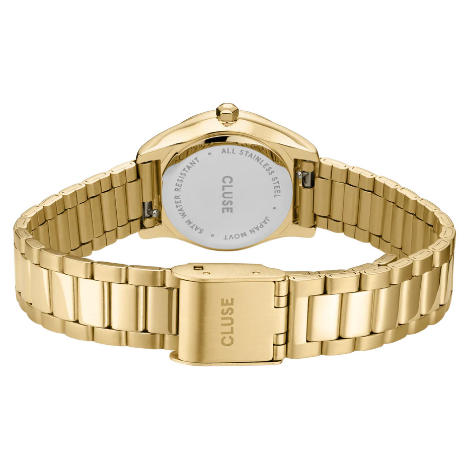 Cluse CW11709 Féroce Petite Steel Apricot/Gold - zegarek damski 8