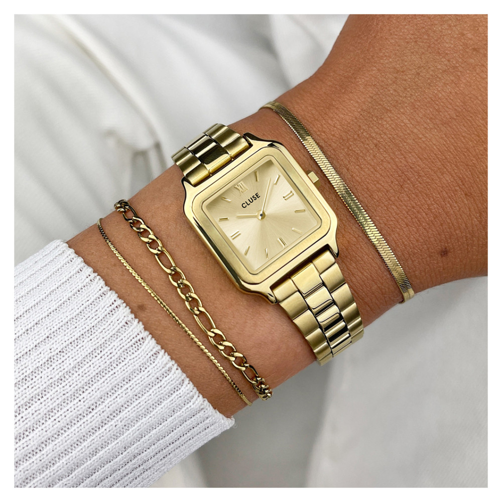 Cluse CW11802 Gracieuse Petite Gold - zegarek damski 9