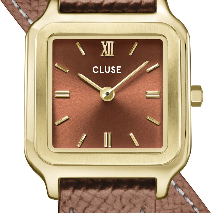 Cluse CW11810 Petite Brown 24mm - zegarek damski 2