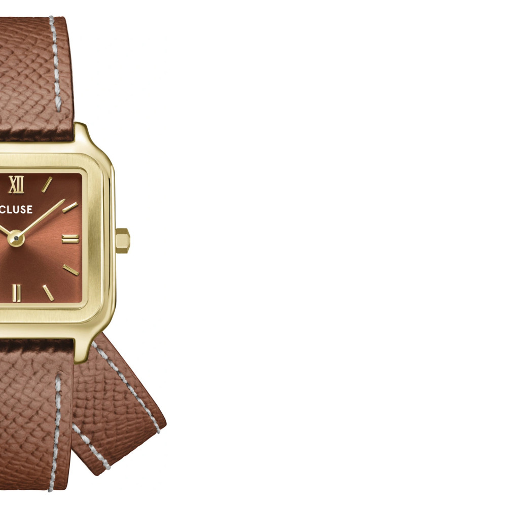 Cluse CW11810 Petite Brown 24mm - zegarek damski 6