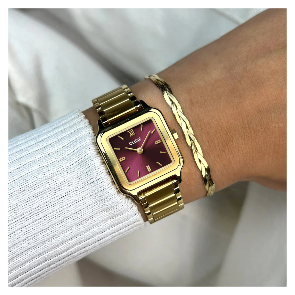 Cluse CW11812 Gracieuse Gold Stainless Steel 24mm - zegarek damski 9