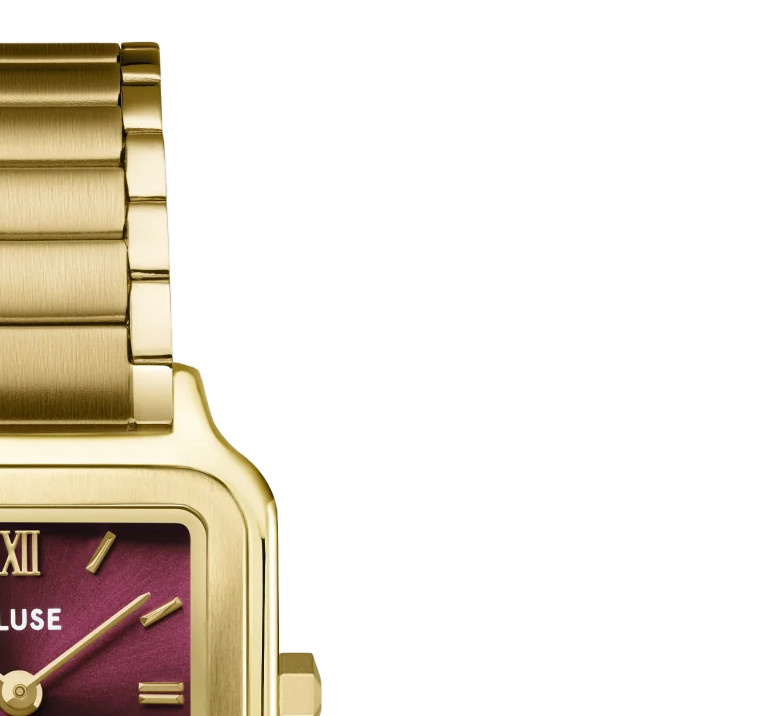 Cluse CW11812 Gracieuse Gold Stainless Steel 24mm - zegarek damski 5