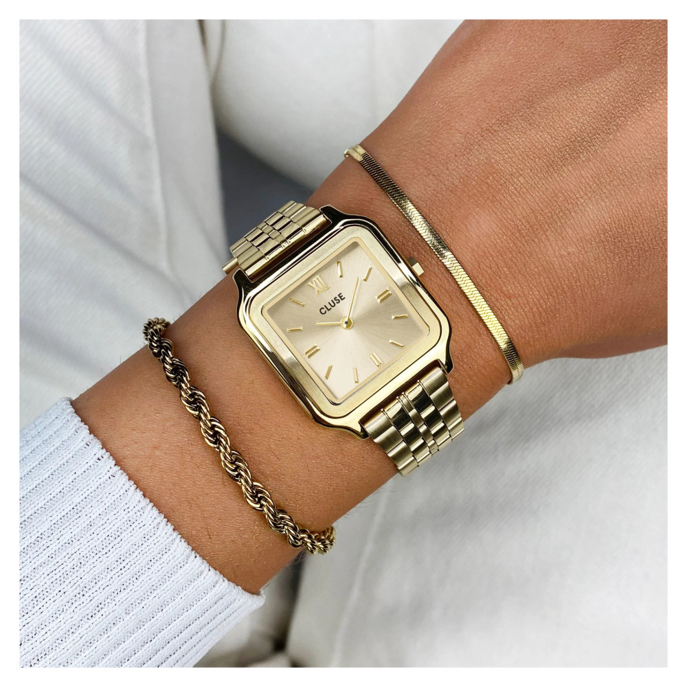 Cluse CW11902 Watch Steel Gold Colour - zegarek damski 9