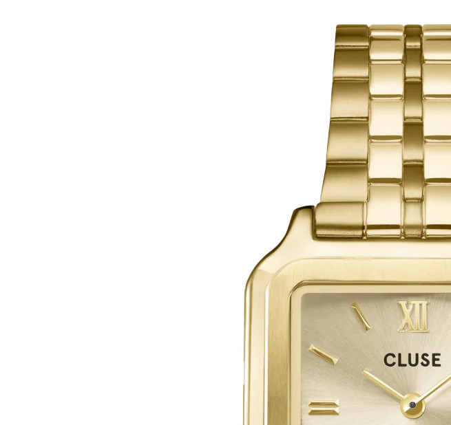 Cluse CW11902 Watch Steel Gold Colour - zegarek damski 4