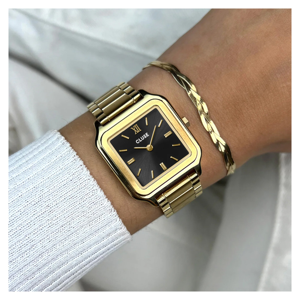 Cluse CW11906 Gracieuse Gold Stainless Steel 28mm - zegarek damski 9