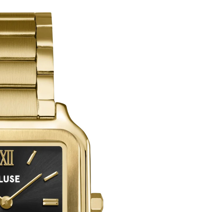 Cluse CW11906 Gracieuse Gold Stainless Steel 28mm - zegarek damski 5