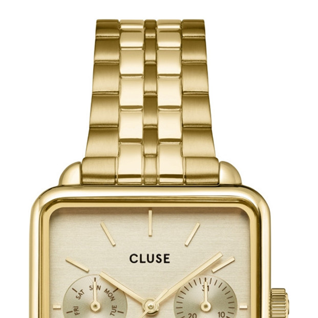 Cluse CW13801 La Tétragone Multifunction Gold - zegarek damski 3