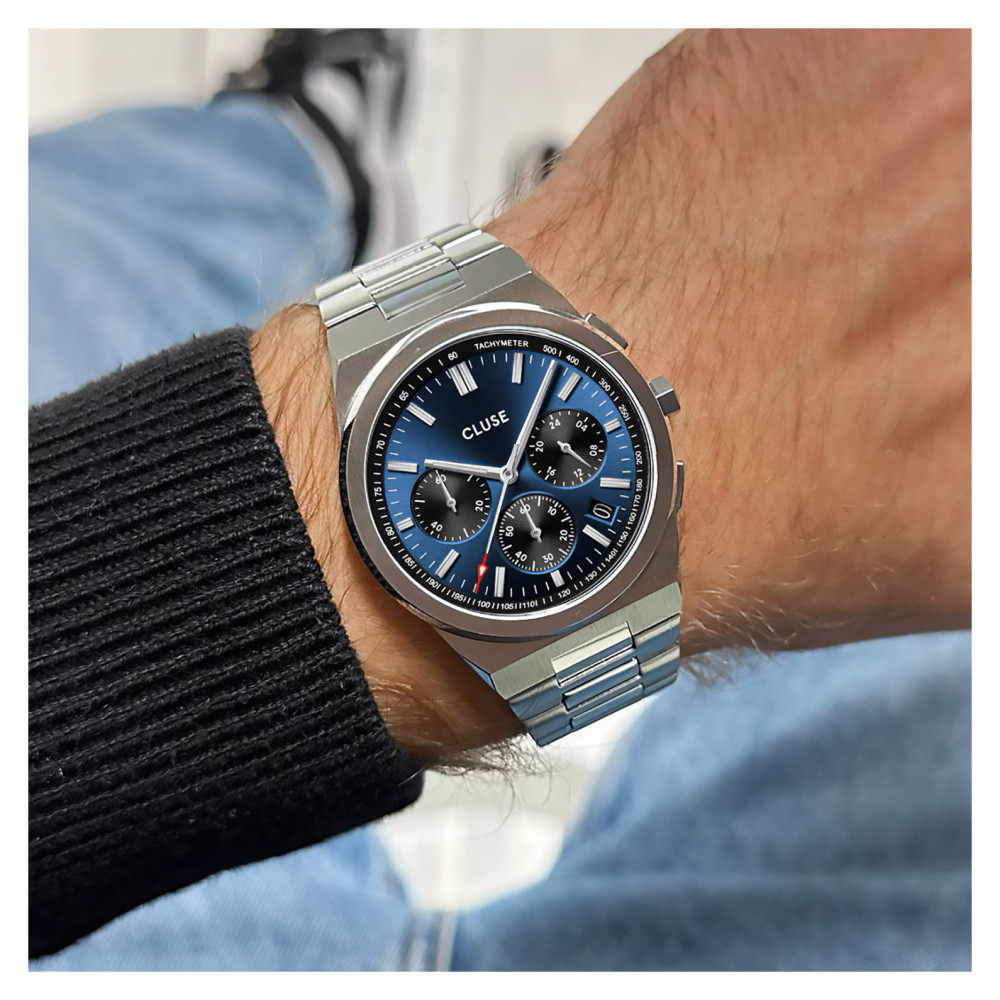 Cluse CW20805 Vigoureux Chrono - zegarek męski 11