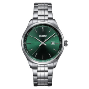 Cluse CW20902 Anthéor Watch Steel Green Silver Colour - zegarek męski