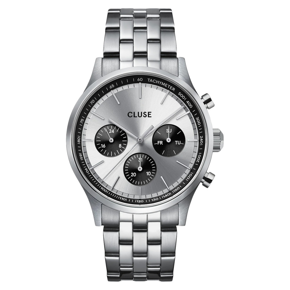 Cluse CW21007 Anthéor Stainless Steel 42mm - zegarek męski 1