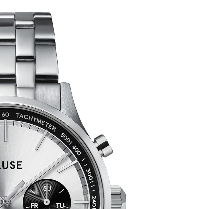 Cluse CW21007 Anthéor Stainless Steel 42mm - zegarek męski 5