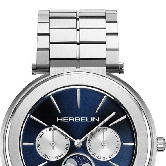 Herbelin 12722B25 Newport Slim - zegarek męski 3