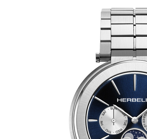 Herbelin 12722B25 Newport Slim - zegarek męski 4