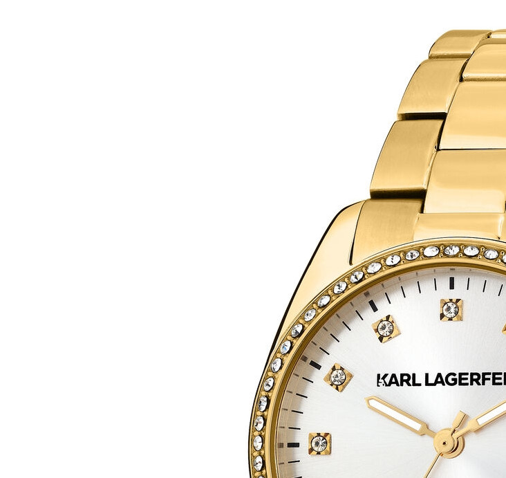 Karl Lagerfeld ROUND ESSENTIALS  R0553101505 - zegarek damski 4
